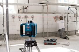 bosch lazeris - Rotacinis lazerinis nivelyras Bosch GRL 300 HV Professional - 2 nuotrauka