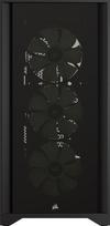 corsair 4000x - Corsair iCUE 4000X RGB Black (Juodas) - 7 nuotrauka