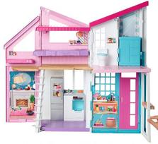 barbiu baldai - Mattel Barbie Malibu House Playset FXG57 - 2 nuotrauka