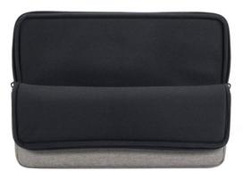 deklas 15 coliu - Rivacase Suzuka 7705 Laptop sleeve 15.6 Grey - 4 nuotrauka