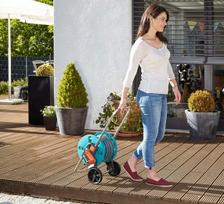 laistymo zarnos rite - Gardena AquaRoll S Hose Trolley - 4 nuotrauka