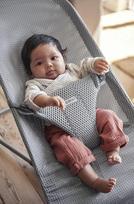 babybjorn mesh - BABYBJÖRN gultukas Bliss, Mesh Grey, 006018 - 2 nuotrauka