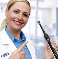oral b cross action - ORAl-B Smart 4500 Cross Action Black Edition - 5 nuotrauka