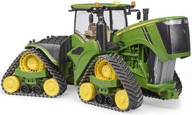 modely - BRUDER traktorius su vikšrais John Deere, 04055 - 3 nuotrauka