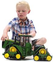 modely - BRUDER traktorius su vikšrais John Deere, 04055 - 4 nuotrauka