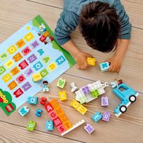 abecele - LEGO DUPLO Abėcėlės sunkvežimis 10915  - 6 nuotrauka