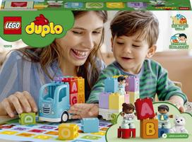 abecele - LEGO DUPLO Abėcėlės sunkvežimis 10915  - 13 nuotrauka