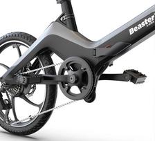 sulankstomas elektrinis dviratis beaster - Beaster Scooter El. Dviratis BEASTER, BS95 - 10 nuotrauka