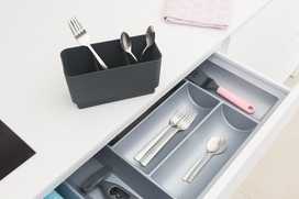 stovas dziovykle - Indų džiovinimo stovas Brabantia, Dark grey - 6 nuotrauka