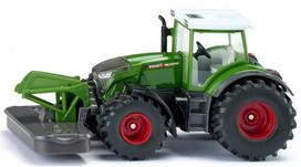 Siku Fendt 942 Vario Wth Front Mower 2000, juoda/žalia
