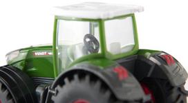 modeliukai traktoriai fendt - Siku Fendt 942 Vario Wth Front Mower 2000, juoda/žalia - 3 nuotrauka