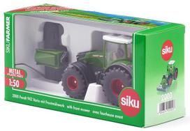 modeliukai traktoriai fendt - Siku Fendt 942 Vario Wth Front Mower 2000, juoda/žalia - 6 nuotrauka