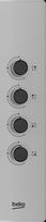 kaitlente bek - Beko HIBG64120SX - 5 nuotrauka