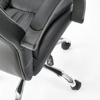 kedai relax - Biuro kėdė Halmar Relax, juoda - 5 nuotrauka