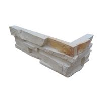 dekoratyviniu plytu - Dekoratyvinis akmuo Padwa Beige, kampas (0.9) - 2 nuotrauka
