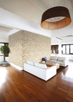 dekoratyviniu plytu - Dekoratyvinis akmuo Padwa Beige, kampas (0.9) - 4 nuotrauka
