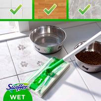 swiffer pigu lt - Swiffer Sweeper šlapios šluostės, papildymas 10vnt - 4 nuotrauka