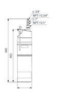 grundfos sba - Grundfos SBA 3-45, 950 W - 6 nuotrauka