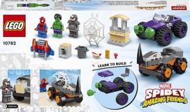 halkas - LEGO Marvel Halko susirėmimas su raganosio sunkvežimiu 10782 - 4 nuotrauka