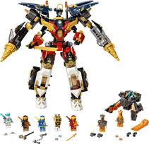 lego robotas - LEGO NINJAGO Nindzių ultra kombo robotas 71765  - 2 nuotrauka