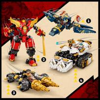 lego robotas - LEGO NINJAGO Nindzių ultra kombo robotas 71765  - 4 nuotrauka
