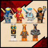 lego robotas - LEGO NINJAGO Nindzių ultra kombo robotas 71765  - 5 nuotrauka
