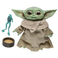 yoda - Star Wars - The Mandalorian - The Child Talking Plush (F1115) - 1 nuotrauka