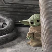 yoda - Star Wars - The Mandalorian - The Child Talking Plush (F1115) - 5 nuotrauka