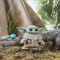 yoda - Star Wars - The Mandalorian - The Child Talking Plush (F1115) - 6 nuotrauka