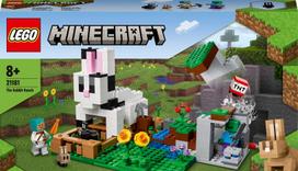 minecraft konstruktoriai - LEGO Minecraft Triušių ūkis 21181 - 1 nuotrauka