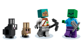 minecraft konstruktoriai - LEGO Minecraft Triušių ūkis 21181 - 9 nuotrauka