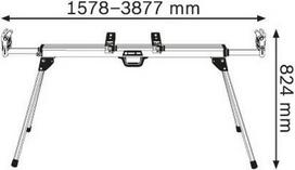 stovas - Stovas Bosch GTA 3800 Work Bench - 2 nuotrauka