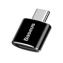 type 2 kabels - Adapteris Baseus 10492206, juoda - 5 nuotrauka