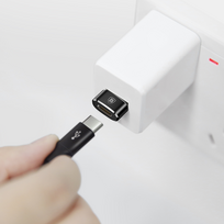 usb type c to usb 2.0 - Baseus USB-C į USB-A adapteris 5A Black (Juodas) - 4 nuotrauka