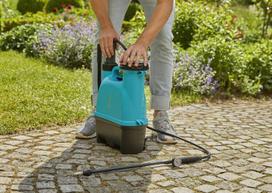 purkstuvas 12l sleginis - Gardena Pressure Sprayer Backpack 12L Plus - 5 nuotrauka