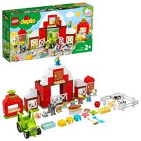 lego car - LEGO DUPLO Town Barn, Tractor, Farm Animal Care, 10952 - 2 nuotrauka