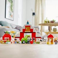 lego car - LEGO DUPLO Town Barn, Tractor, Farm Animal Care, 10952 - 6 nuotrauka
