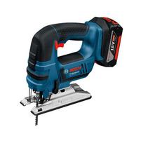 Siaurapjūklis Bosch GST 18 V-Li S; 18 V; (be akumuliatoriaus ir pakrovėjo)