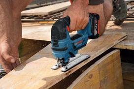bosch gst 18 v li s - Siaurapjūklis Bosch GST 18 V-Li S; 18 V; (be akumuliatoriaus ir pakrovėjo) - 2 nuotrauka
