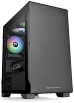 micro tower - Thermaltake S100 TG mATX Micro-Tower Black - 1 nuotrauka