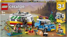 LEGO Creator Šeimos atostogos su nameliu ant ratų 31108