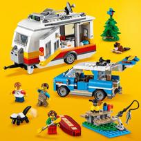 lego konstruktoriai - LEGO Creator Šeimos atostogos su nameliu ant ratų 31108 - 2 nuotrauka