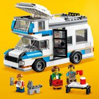 lego konstruktoriai - LEGO Creator Šeimos atostogos su nameliu ant ratų 31108 - 3 nuotrauka