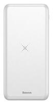 Baseus M36 Wireless 10000mAh White (Baltas)