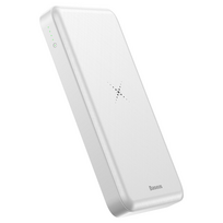 wireless charger baseus - Baseus M36 Wireless 10000mAh White (Baltas) - 2 nuotrauka