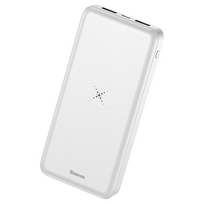 wireless charger baseus - Baseus M36 Wireless 10000mAh White (Baltas) - 5 nuotrauka