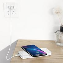 wireless charger baseus - Baseus M36 Wireless 10000mAh White (Baltas) - 6 nuotrauka