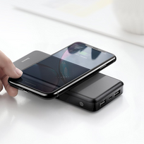 wireless charger baseus - Baseus M36 Wireless 10000mAh White (Baltas) - 8 nuotrauka
