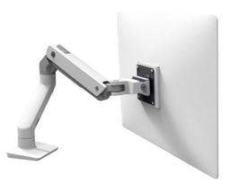 ergotron hx - Ergotron HX Monitor Desk Mount White (Baltas) - 2 nuotrauka