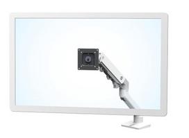 ergotron hx - Ergotron HX Monitor Desk Mount White (Baltas) - 3 nuotrauka